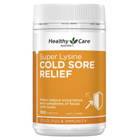 Healthy Care Super Lysine Cold Sore Relief 1000mg