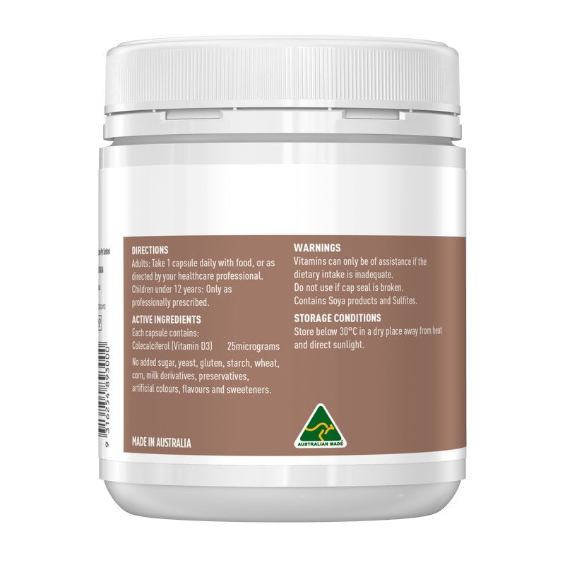 Healthy Care Vitamin D3 1000IU