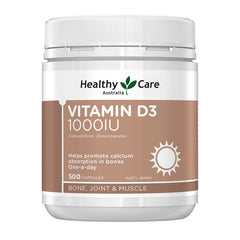 Healthy Care Vitamin D3 1000IU