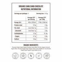 Healthy Llama Organic Camu Camu Chocolate