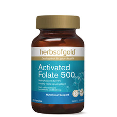 Herbs Of Gold Activated Folate 500