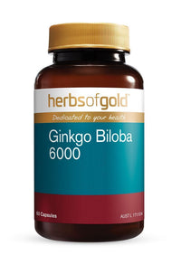 Herbs Of Gold Ginkgo Biloba 6000