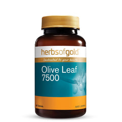 Herbs Of Gold Olive Leaf 7500 Tablets