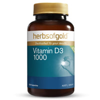 Herbs Of Gold Vegan Vitamin D3 1000