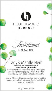 Hilde Hemmes Herbals Ladys Mantle Herb 50G | Mr Vitamins