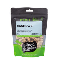 Honest to Goodness Organic Cashews