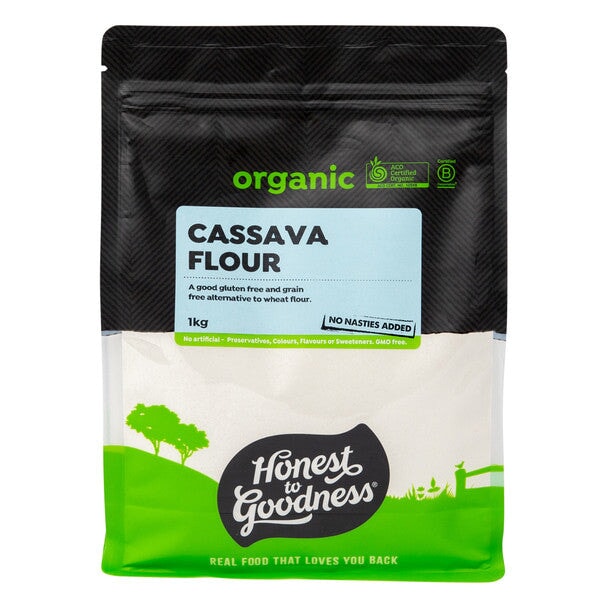Honest to Goodness Organic Cassava Flour 1KG