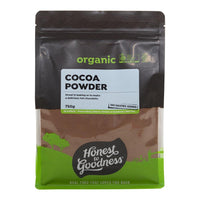 Honest to Goodness Organic Cocoa Powder