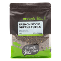 Honest to Goodness Organic French Green Lentils