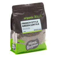 Honest to Goodness Organic French Green Lentils
