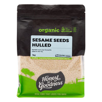 Honest to Goodness Organic Hulled Sesame Seeds