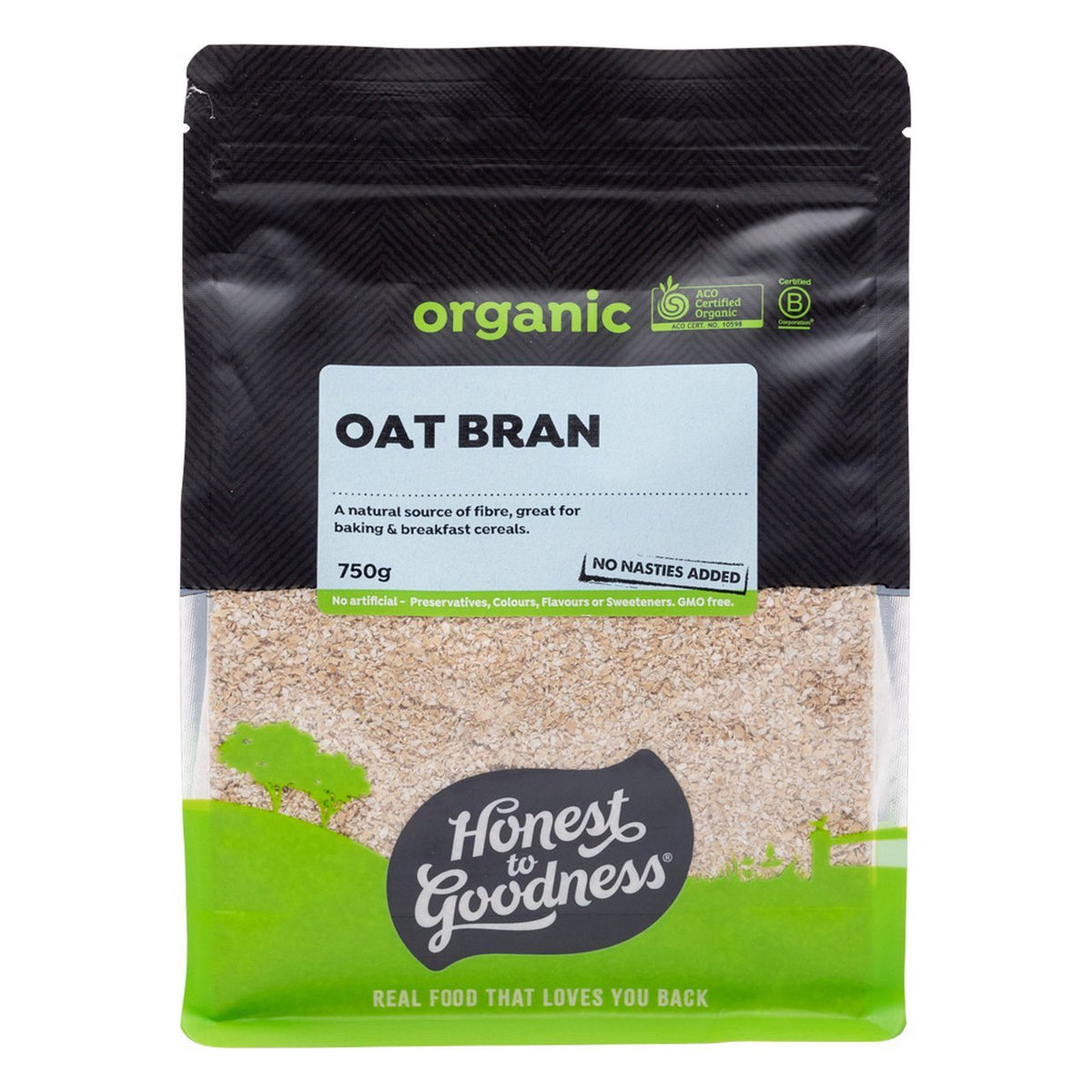 Honest to Goodness Organic Oat Bran