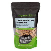 Honest to Goodness Organic Oven Roasted Cashews | Mr Vitamins