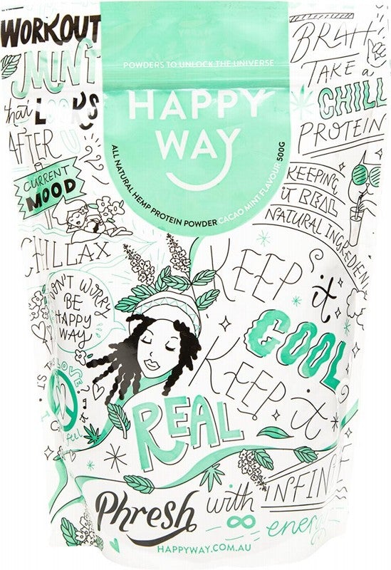 HAPPY WAY Hemp Protein Powder