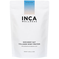 INCA Skin+Body+Gut Collagen Whey Protein (+Hyaluronic Acid & Probiotics)