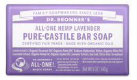 Dr. Bronners Pure-Castile Bar Soap - Lavender