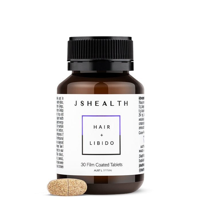 JSHealth Hair + Libido Formula - 60 Tablets
