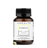 JSHEALTH Vitamin D+ - 60 Capsules | Mr Vitamins