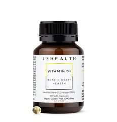 JSHEALTH Vitamin D+ - 60 Capsules
