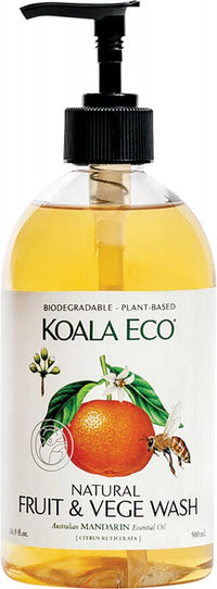 Koala Eco Fruit And Vegetable Wash Mandarin Essential Oil