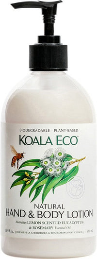 Koala Eco Hand And Body Lotion Lemon Scented Eucalyptus & Rosemary