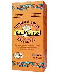KINKIN GINGER SPICE TEA 25 Tea Bags | Mr Vitamins