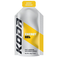 Koda Energy Gel Berry Banana 45g Sachet | Mr Vitamins