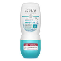 Lavera Basis Sensitiv Deodorant Roll On - Natural & Sensitive | Mr Vitamins