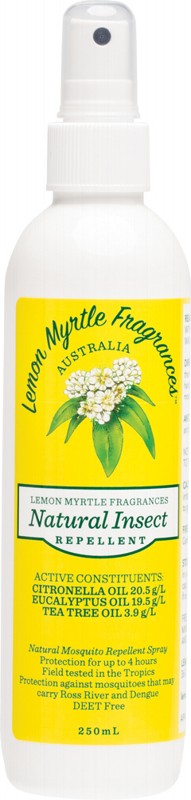 Lemon Myrtle Fragrances Natural Insect Repellent