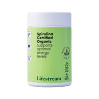 Lifestream Spirulina Certified Organic 500 Tablets | Mr Vitamins