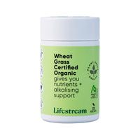 Lifestream Wheat Grass Certified Organic 120vc | Mr Vitamins