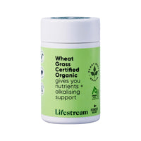Lifestream Wheat Grass Certified Organic Powder 100g | Mr Vitamins
