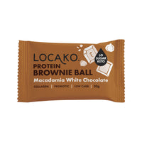Locako Protein Brownie Ball Macadamia | Mr Vitamins