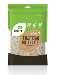 Lotus Organic Traditional Rolled Oats
