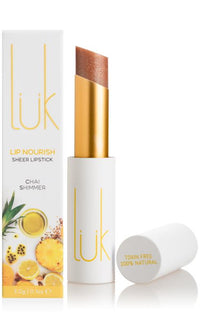 Luk Lip Nourish Sheer Lipstick (Chai Shimmer)