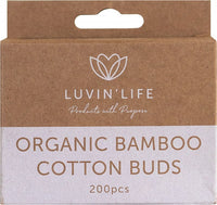 Luvin Life Bamboo Cotton Buds Compostable | Mr Vitamins