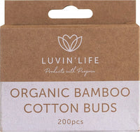 Luvin Life Bamboo Cotton Buds Compostable