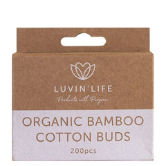 Luvin Life Bamboo Cotton Buds Compostable