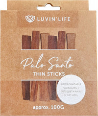 Luvin Life Palo Santo Thin Sticks | Mr Vitamins