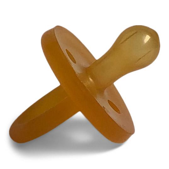 Natural Rubber Soothers Soother - Small Rounded 0 - 3 Mths
