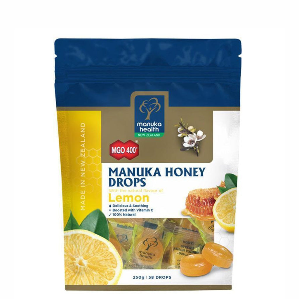 Manuka Health Manuka Honey Drops 400+ Lemon