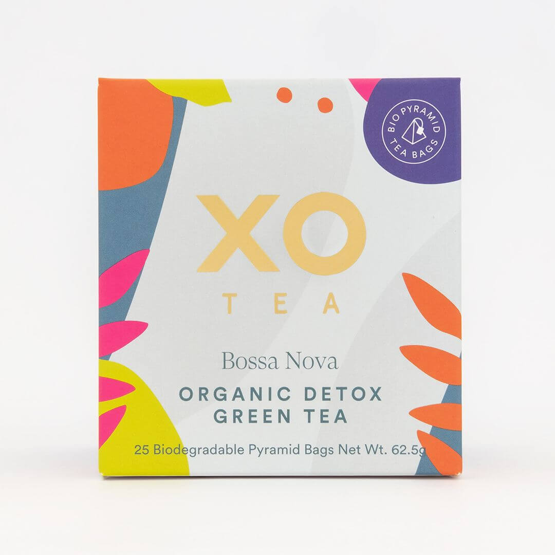 XO Tea Bossa Nova Detox Green Tea 25 Tea Bags