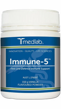 MEDLAB IMMUNE 5 VANI 150G Vanilla| Mr Vitamins