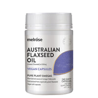 Melrose Australian Flaxseed Oil Vegan Capsules