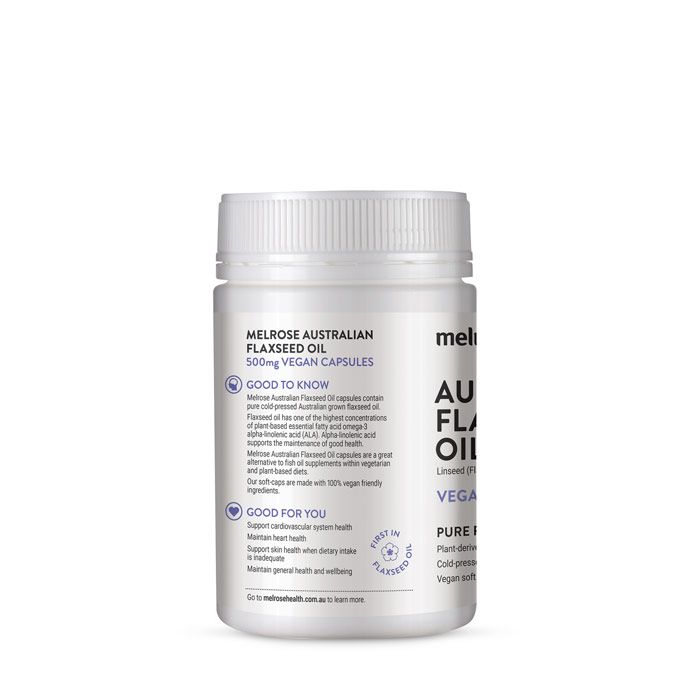 Melrose Australian Flaxseed Oil Vegan Capsules