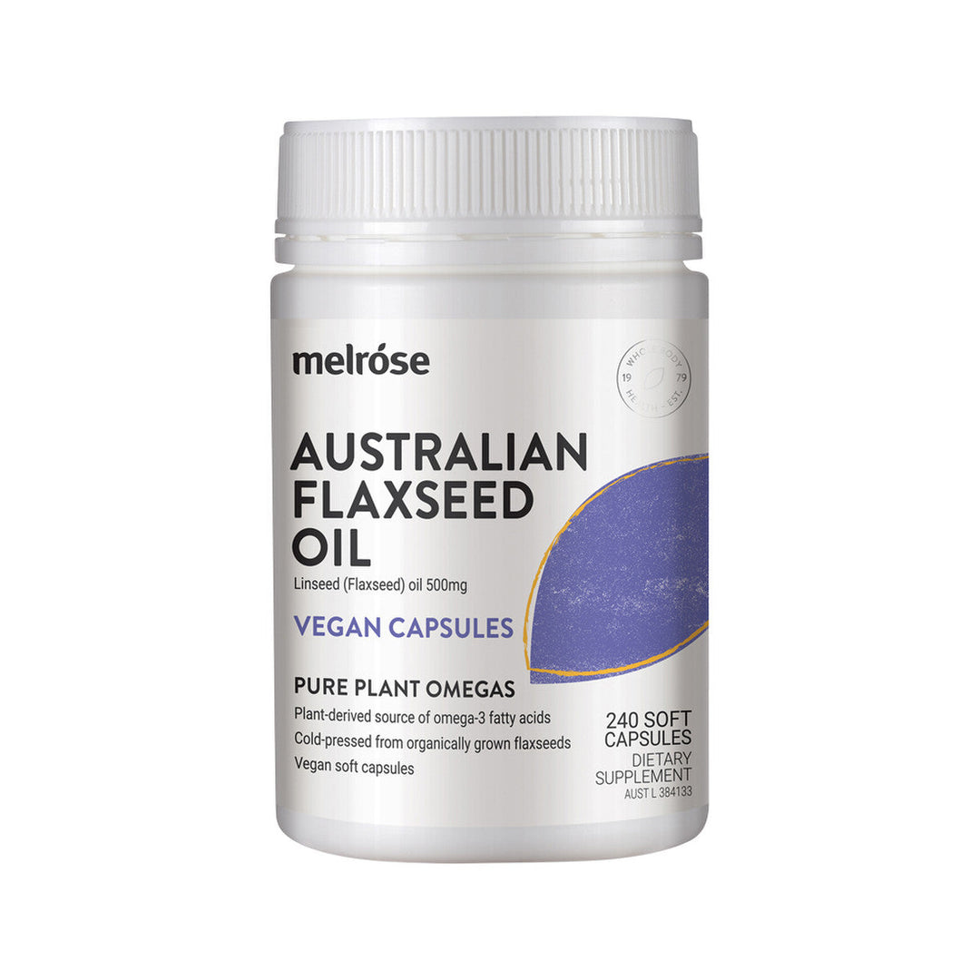 Melrose Australian Flaxseed Oil Vegan Capsules