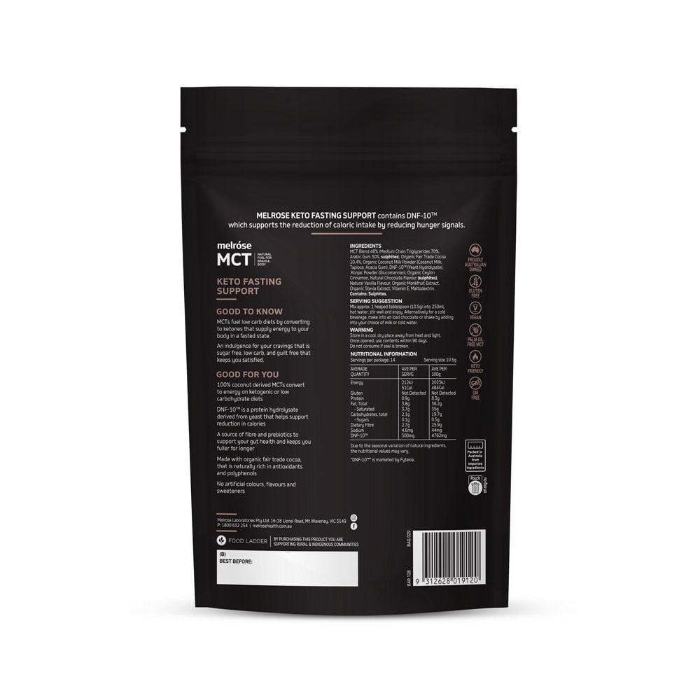 Melrose MCT Keto Fasting Support