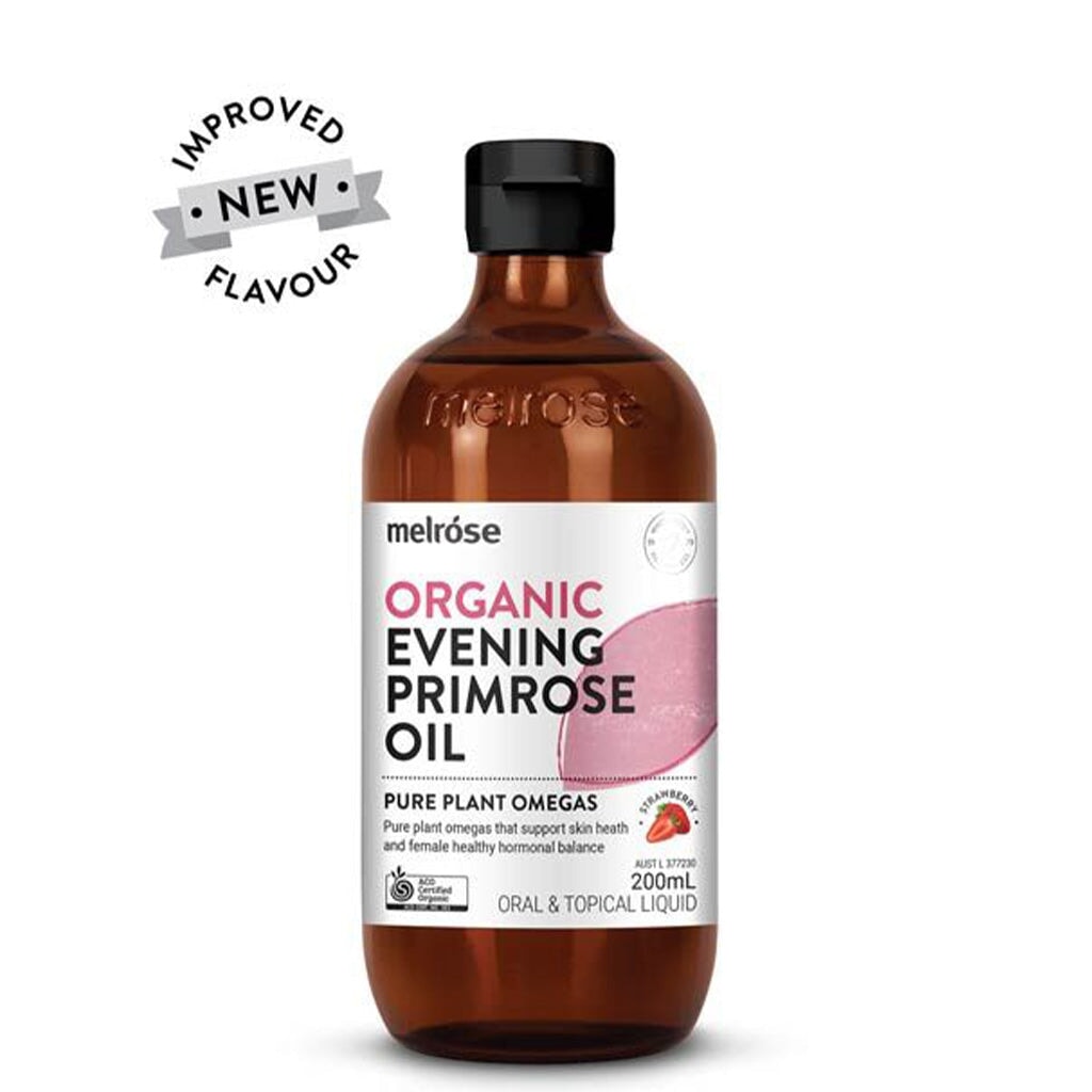 Melrose Organic Evening Primrose Oil with Strawberry