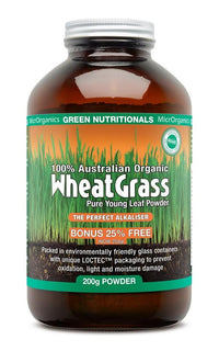 Microrganics 100% Australian Organic Wheatgrass Powder