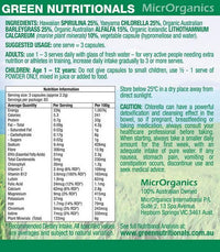 Microrganics Green Superfoods